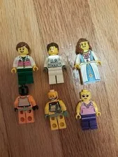 LEGO Minifigure 6 Mini Figures for City Town Building