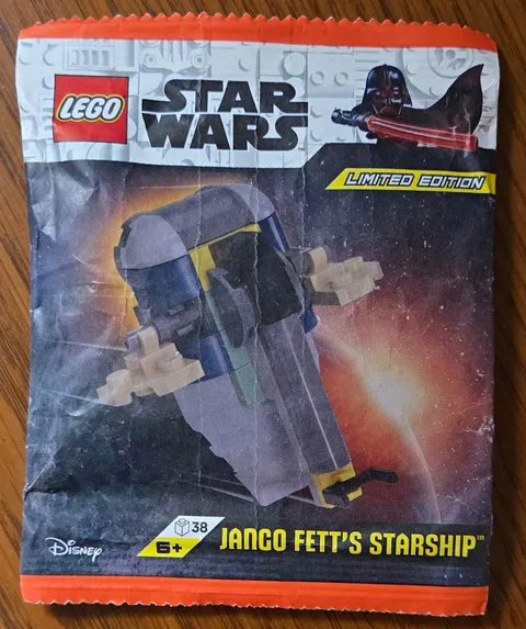 LEGO Star Wars 912513 Jango Fett's Starship Limited Ed Foil Pack 38 pcs