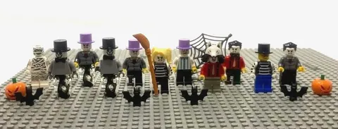 LEGO Minifigure Halloween Lot Set Bulk Sale pumpkin fox mummy