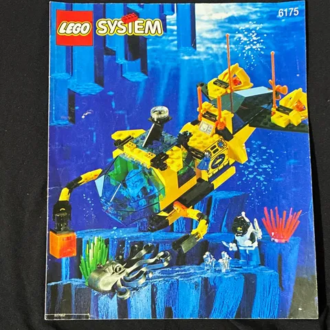 LEGO System 6175 Illustrated Instruction Manual Booklet, English, 1997 Vintage