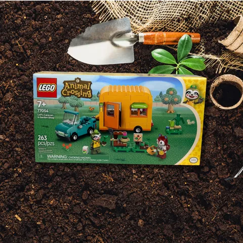 LEGO Animal Crossing Leif's Caravan & Garden Shop 77054 | 263 Pcs | Factory Seal