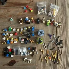 Lego Mini Figure Complete In Parts Lot. Lego Ninjago, CMF, Star Wars. ￼