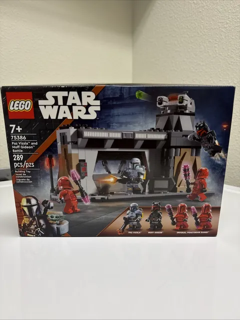LEGO Star Wars: The Mandalorian Paz Vizsla And Moff Gideon Battle (75386)