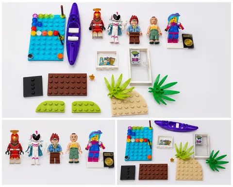 LEGO Friends Movie 2 Minifigures Accessories Lot Flashback Lucy Mini Dolls Parts