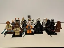 Lego Star Wars Minifigure LOT - Vader, Luke Skywalker, Obi Wan, Han Solo, MORE