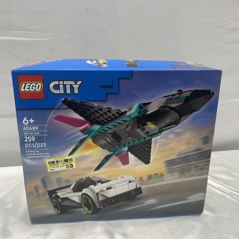 LEGO® City Jet vs. Car 60489 259 pieces, NEW SEALED BOX