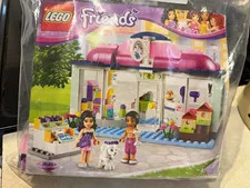 LEGO Friends 41007 Heartlake Pet Salon w/ Instructions Retired