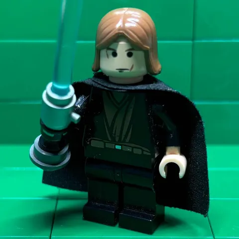Old LEGO Star Wars Only Minifigure 7257 Duel Light Illumination Anakin Skywalker