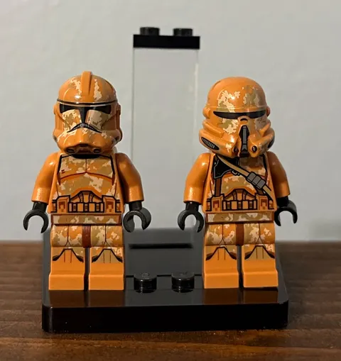 LEGO STAR WARS | Phase 2 Geonosis Clone Trooper Lot of 2