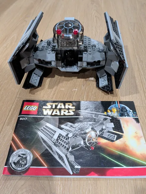 LEGO Star Wars: Darth Vader's Tie Fighter (8017) With Manual