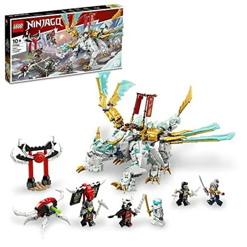 LEGO Ninjago Zane's Ice Dragon 71786 Building Toy for Kids Ages 10 and Up