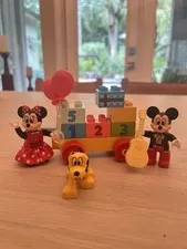 Lego Duplo Disney Mickey And Minnie Train Set 10597 Incomplete NO BOX