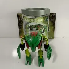 Lego Bionicle 8564 Lehvak 2002 Set With Canister & Manual 100% Complete