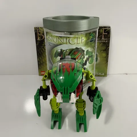 Lego Bionicle 8564 Lehvak 2002 Set With Canister & Manual 100% Complete