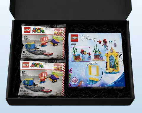 LEGO Super Mario & Disney Ariel Discovery Bundle 3 Pc Gift Set New