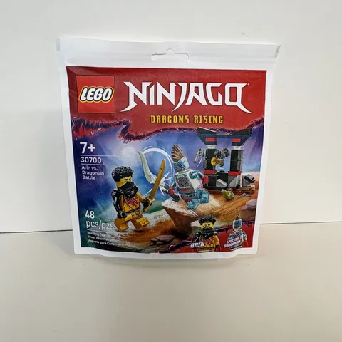 LEGO Ninjago Arin vs Dragonian Battle Paper Bag GWP 30700 - SEALED