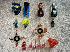 Lego Spinjitzu Lot 70628, 70633, 70659, 70682, Kai, Lloyd, Jay, Slam, Master