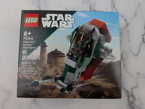 LEGO Star Wars: Boba Fett's Starship Microfighter (75344) Boba Fett Mini Figure