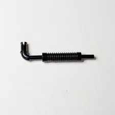 65571 LEGO Vehicle Exhaust Pipe Pin Flat End Squared Pin Hole Dark Gray Pearl