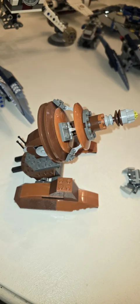 LEGO Star Wars Geonosian Cannon Tri-Fighter Droid Artillery No Minifigures As Is