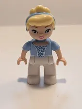 Lego Duplo Disney Princess Cinderella Minifigure From Set 6153 3"