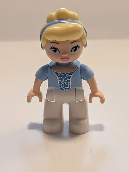 Lego Duplo Disney Princess Cinderella Minifigure From Set 6153 3"