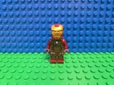 Lego Iron Man Mark 42 Minifigure 76007 sh0072a Marvel Super Heroes CMF Lot Rare 