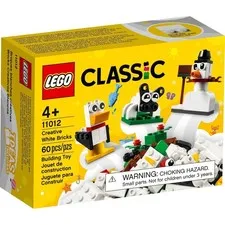 LEGO LEGO CLASSIC 11012 Creative White Bricks Building Set 60 pieces