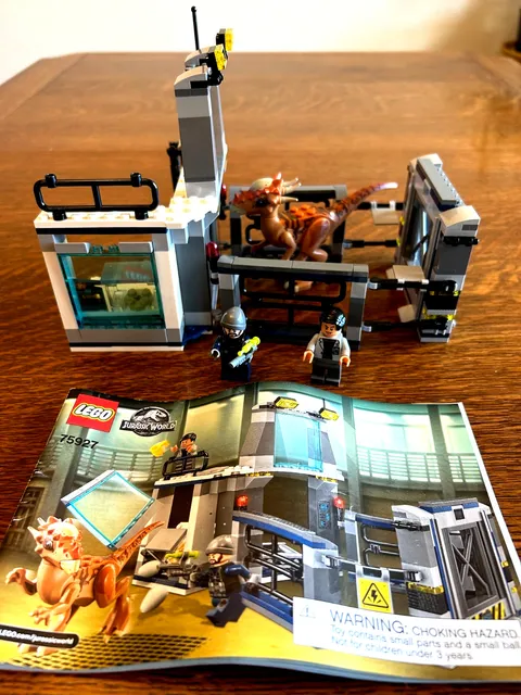 Lego 75927 Jurassic World Stygimoloch Breakout NO BOX Missing 1 Brick