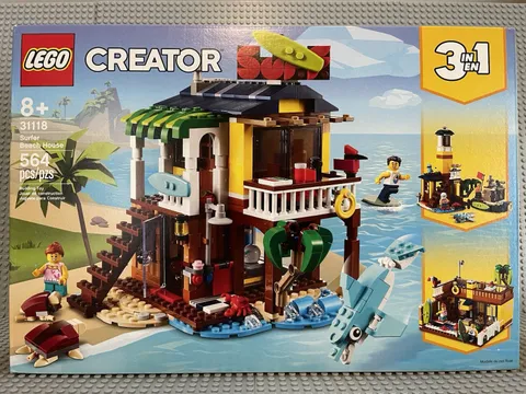LEGO. CREATOR 3 in 1: Surfer Beach House (31118). New. Sealed Box.