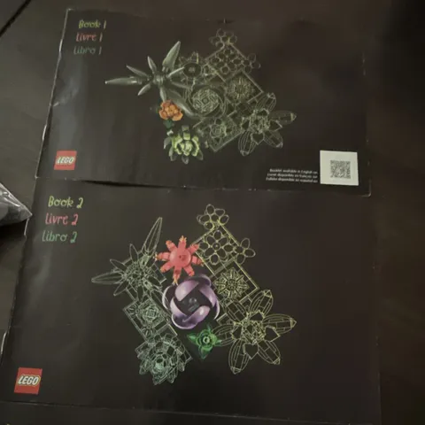 LEGO Succulents Set Pieces/Parts in Bag with Instruction Books 1-3