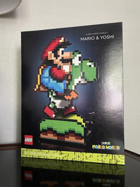 New Lego Mario and Yoshi Super Mario World Set 71438