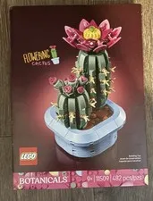 LEGO Botanicals Flowering Cactus Set 11509 482 Pieces Age 9+