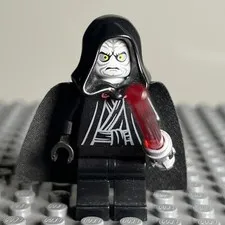 Lego Star Wars Emperor Palpatine SW0210 Minifigure 8096 Authentic - 3H