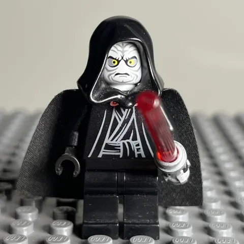 Lego Star Wars Emperor Palpatine SW0210 Minifigure 8096 Authentic - 3H
