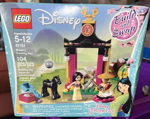 NEW LEGO : Disney Princess Mulan's Training Day - 41151 New