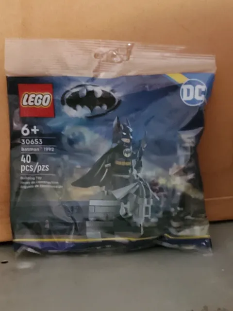 Lego Batman 1992 Minifigure Poly Bag Set 30653 New Factory Sealed 2023