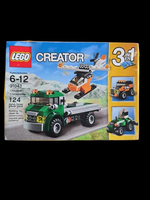 LEGO Creator 3-in-1 Chopper Transporter Set 31043