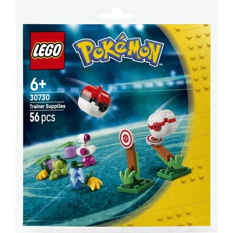 LEGO Pokemon Trainer Supplies Polybag Paperbag Set 30730