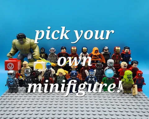 lego minifigures (select one)