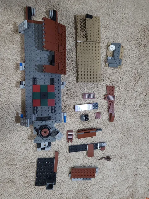 LEGO Star Wars Jabba's Sail Barge, Set 75020, Incomplete Lot, Read Desc.