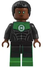 LEGO Green Lantern John Stewart super hero black and green suit