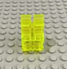 LEGO 1 Trans-Neon Green Technic, Modular Connector, Part 32137, Set 8255