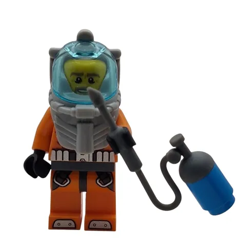 LEGO Minifigure Deep Sea Diver CTY0560 Deep Sea Exploration Vessel 60095-1