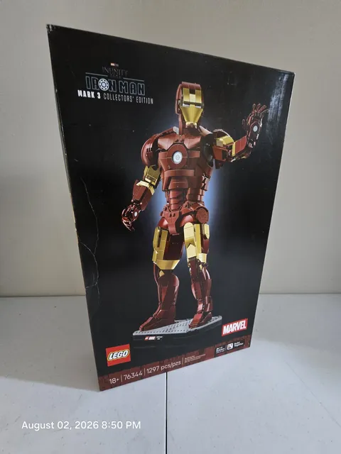 LEGO Marvel: Iron Man Mark 3 Collectors' Edition (76344)