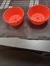 2 LEGO Container Party Cupcake / Muffin Cup 8x8x3 (72024) - 2 Pieces