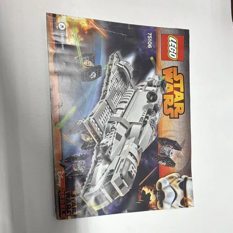 LEGO Star Wars Imperial Assault Carrier 75106 Instruction Manual Booklet