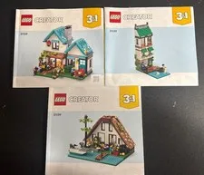 Lego Creator Cozy House 31139 Instruction Manual Only No Legos Included! 2023