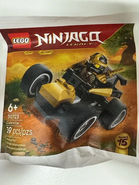 LEGO NINJAGO Legacy Cole's Car 30723 Cole Minifigure 39 pcs 6+ Polybag