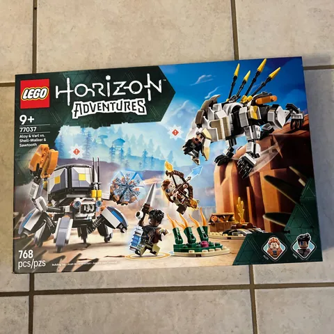 LEGO HORIZON ADVENTURES 77037 ALOY & VARL VS SHELL WALKER & SAWTOOTH NEW SEALED
